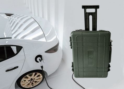 アウトドアワークキャンプ 自動消火装置 3000W AC/DC/USBポート