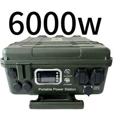 6048wh 大容量 モバイル ソーラー 発電機 6000W 需要の高い発電所