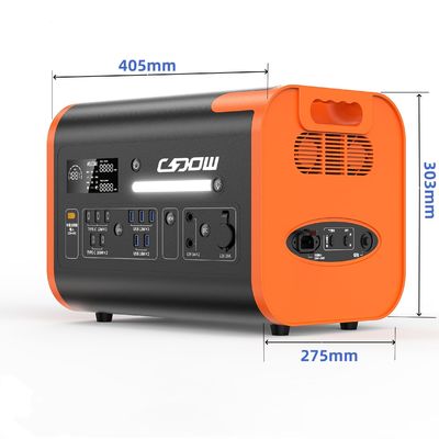 2400Wの屋外移動電源ステーション,カスタマイズ可能なタイプCと90分充電時間