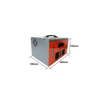12V DC出力修正波付き300Wオフグリッド太陽光モバイルデバイス充電ステーション