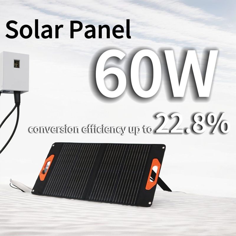 30W*2PCS 56*63*4.5cmの折りたたみのサイズで家庭製太陽光パネル