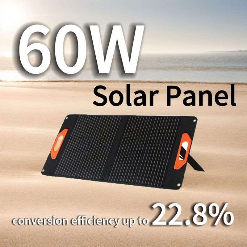USB-C出力 Pd 45W マックス 5V/9V/12V/15V 太陽光パネル 50W 60W 100W モノポリ