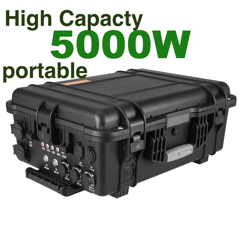オーダーメイド 4800wh LiFePO4 太陽光発電所 自動車用 緊急用 屋外冒険用