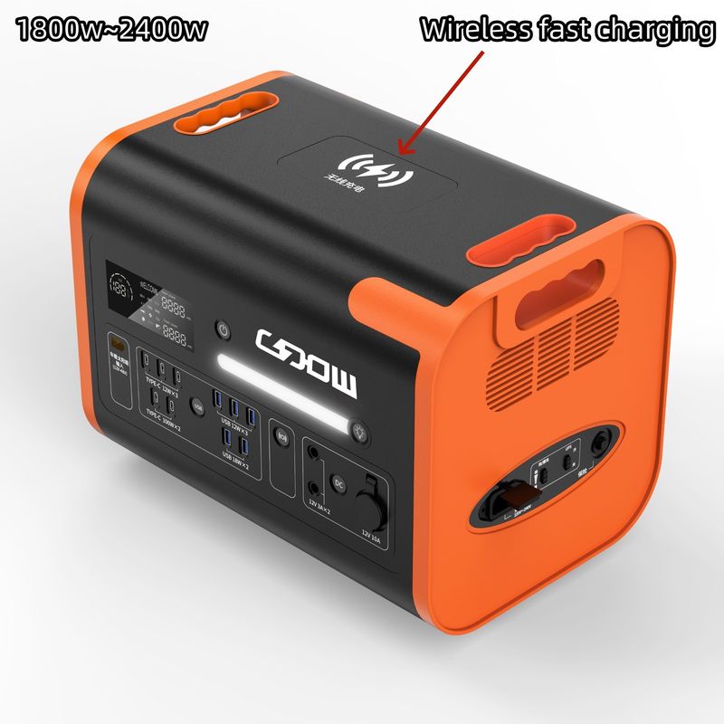 パーソナライゼーション モバイル発電所用 純正シナス波220V 2048wh LiFePO4発電機