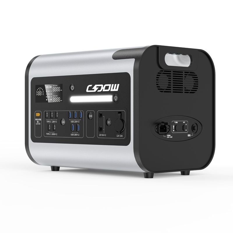 純正正弦波インバーター 220V/2200W 太陽光発電システム 屋外キャンプ用発電所