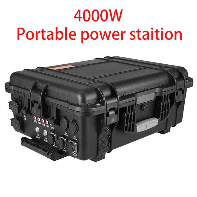 充電時間 6〜7時間 4kw 屋外移動電源 50Hz 110V/220V LiFePO4 緊急電源