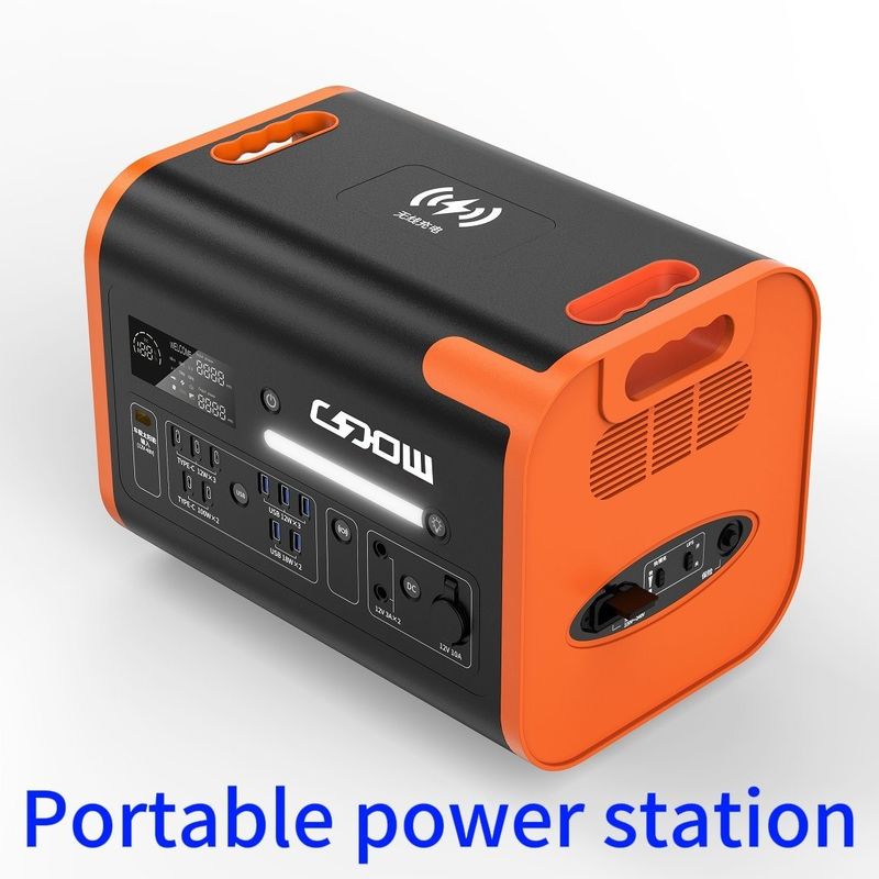 C型 再充電可能なモバイル電源 2200W 携帯電話のラップトップのための太陽光発電所