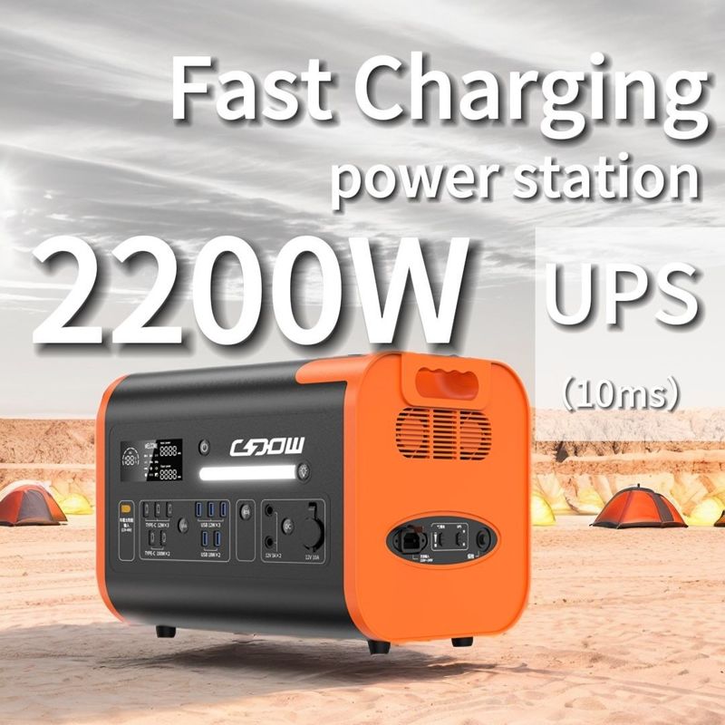2024年にラップトップやキャンプ用のワイヤレス充電ポータブルパワーバンク