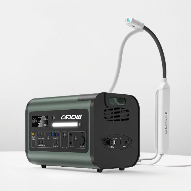 AT22 持ち運び可能な発電所 高容量 2200W 2048Wh 連続電源