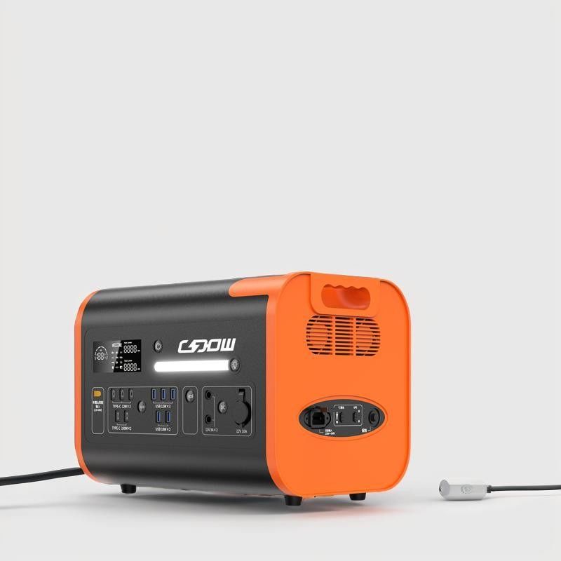 ドイツ 2000W 2048wh AC-DC 出力プラグ 電気 モバイル ポータブル リチウム発電所 太陽光発電機