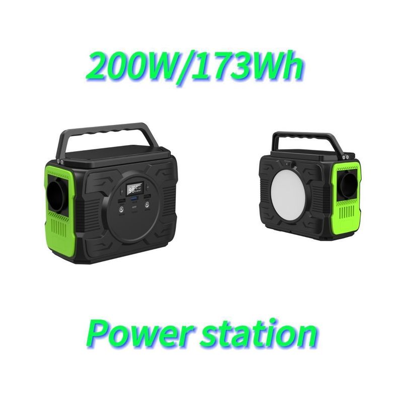 変形波交流出力 200W エネルギー貯蔵 移動式屋外用緊急発電所