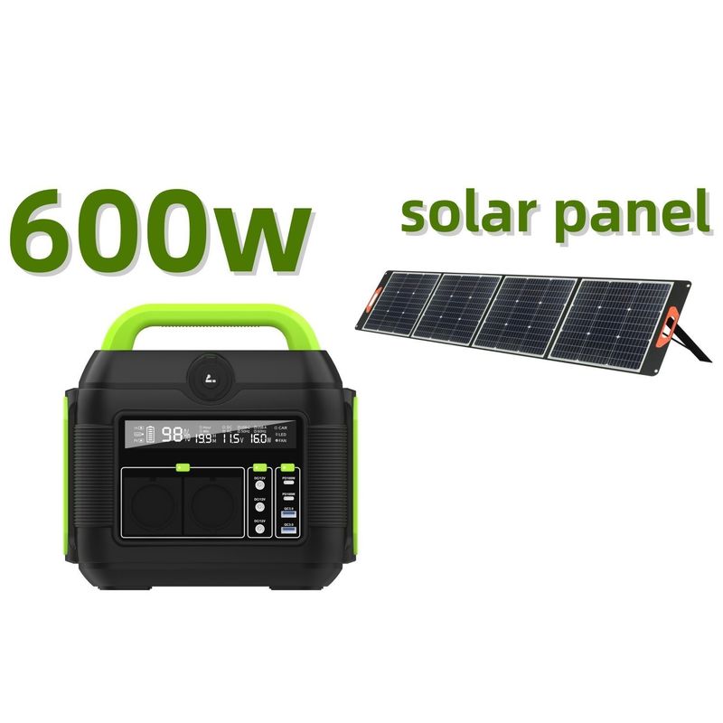 大容量携帯発電所 心配なく移動するための太陽発電機600W