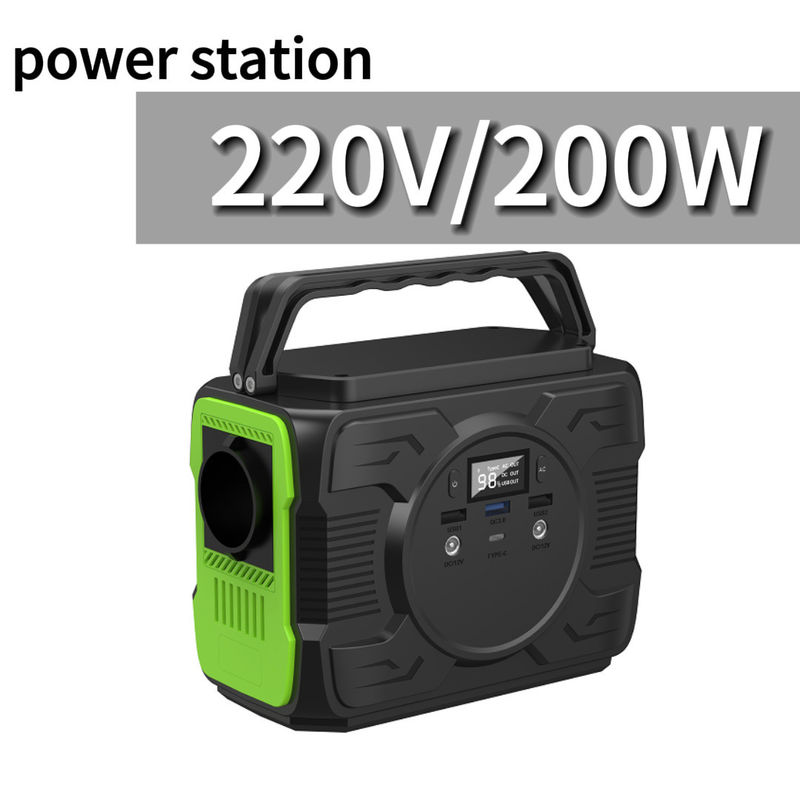 CPAP/冷蔵庫/漁業/ラップトップ用のポータブルパワーパック 200W LiFePO4 バッテリーパック S2X-173