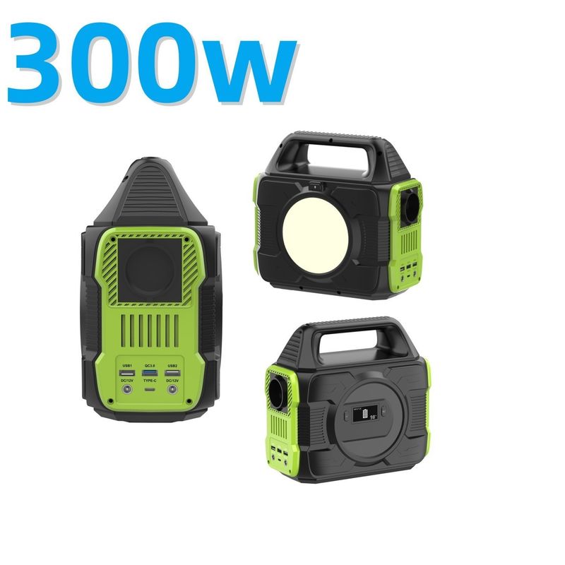 80000mAh バッテリー 太陽光発電所 軽量 300W 発電機 屋外活動
