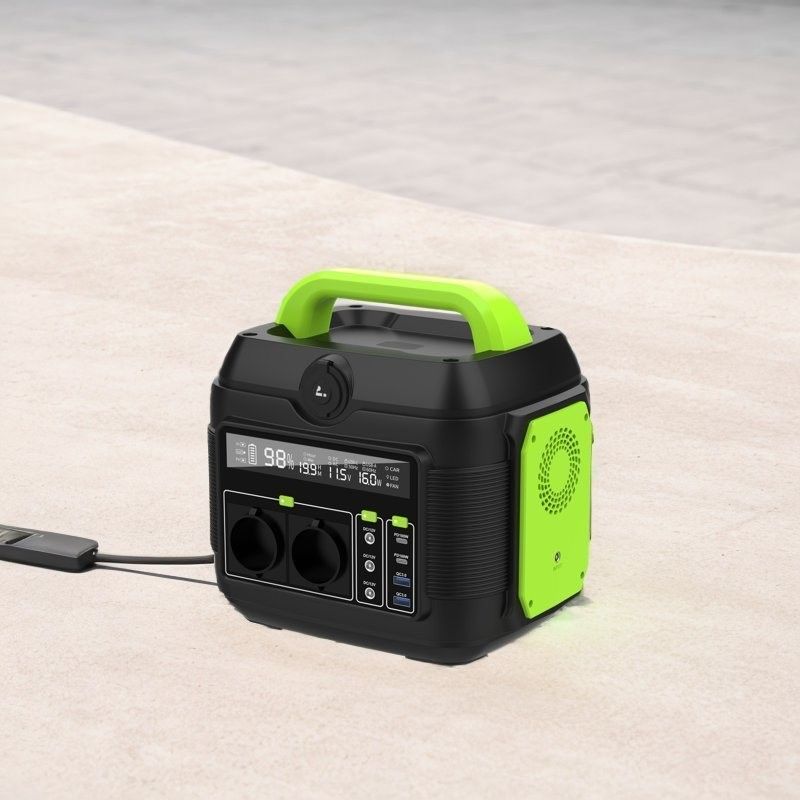 S6 600W ミニUPSポータブル発電機 220V 緊急電源 576wh 太陽光発電