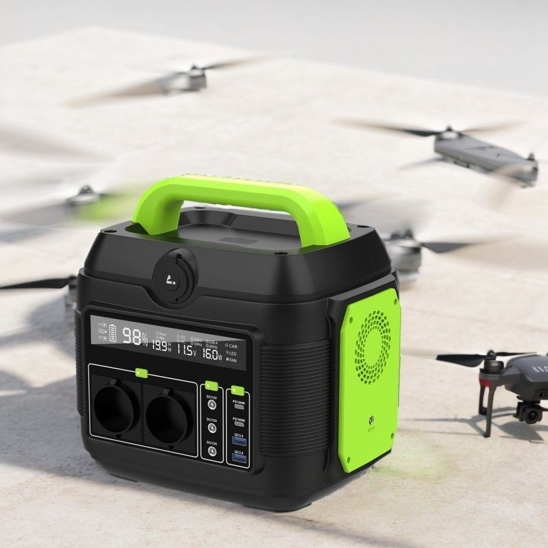 軽量でポータブルなミニ 600W 放電ステーション