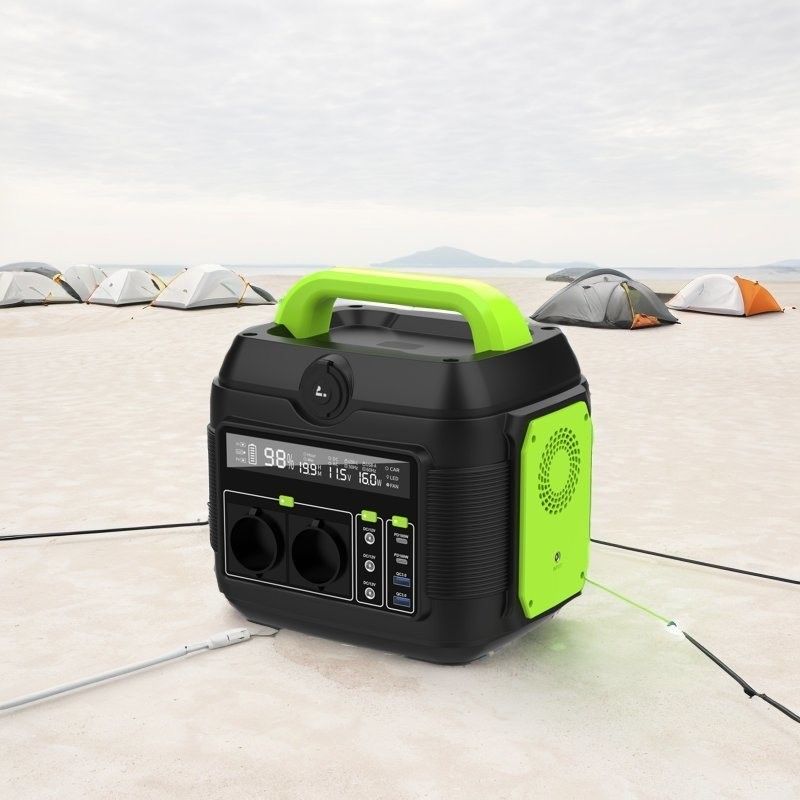 外野キャンプ用のポータブルエネルギー貯蔵発電所 600W AC出力カスタマイズ