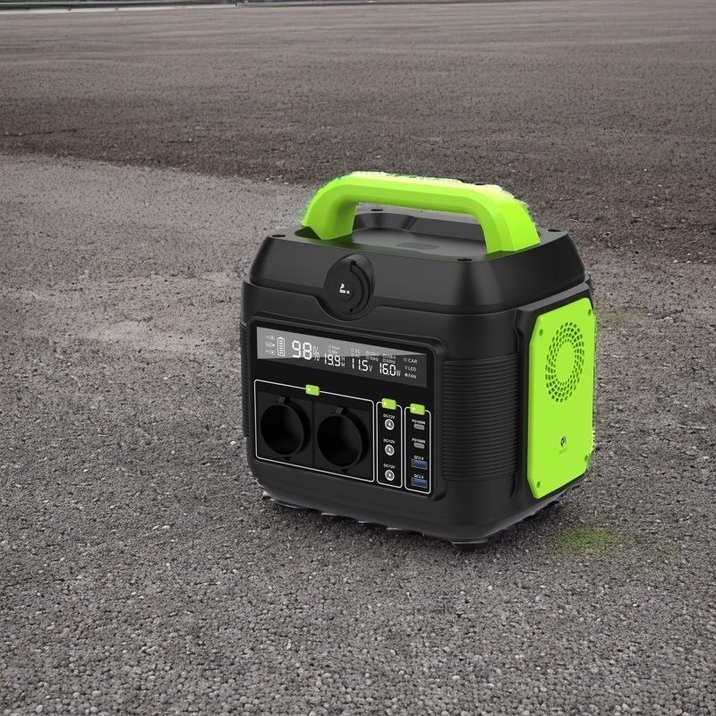 600W 576wh 家庭用太陽光発電機 110V 220V 6kg ポータブル電源 屋外