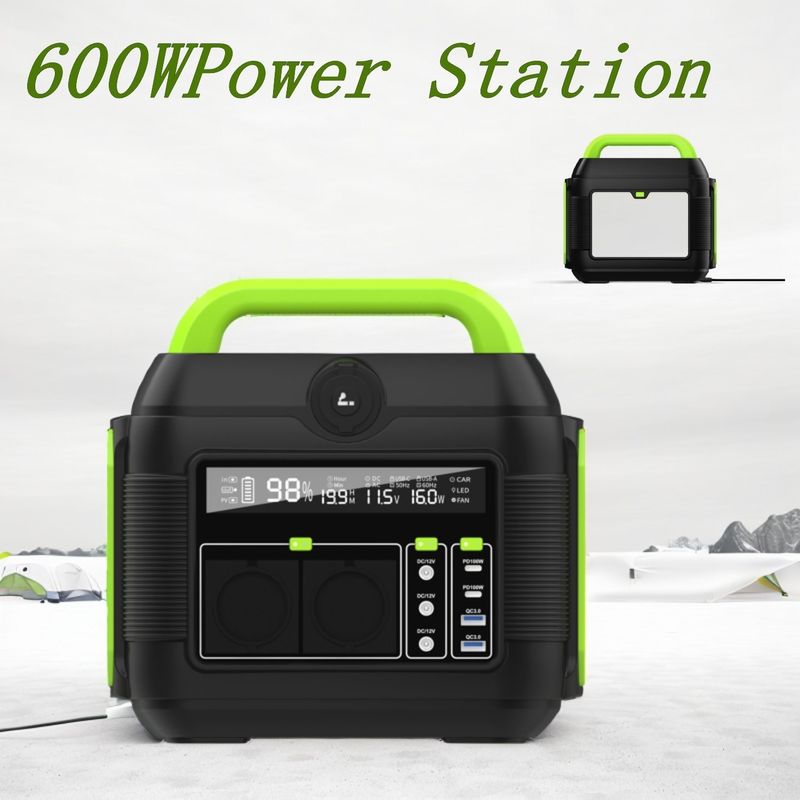 600W S6 MPPT 屋外キャンプでのエネルギー貯蔵のための携帯モバイルパワー