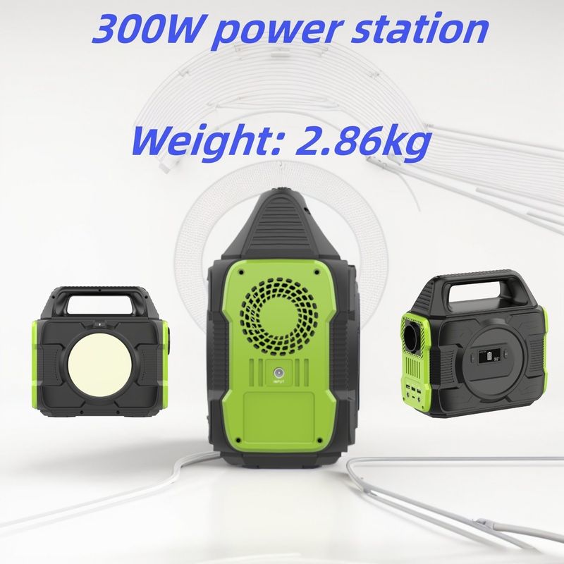 300W 携帯電源 288wh 露天太陽光発電機