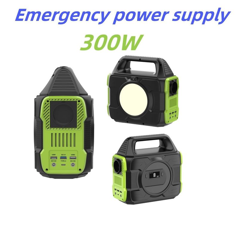 脱がれないかもしれない 300W 携帯型緊急電源 液晶表示