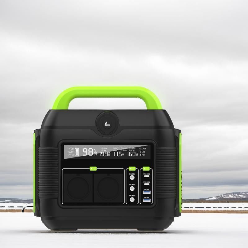 多機能出力 600W 屋外キャンプ RV エネルギー貯蔵 発電所 リサイクル可能