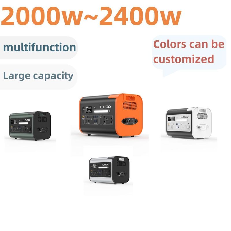 25kg 携帯太陽光発電機 屋外用 2000W/2200W/2400W 出力周波数 50/60Hz