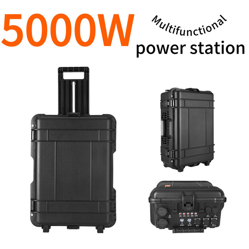 大容量 5000W 携帯電源 家庭用 緊急 バックアップ 自動車 キャンプ