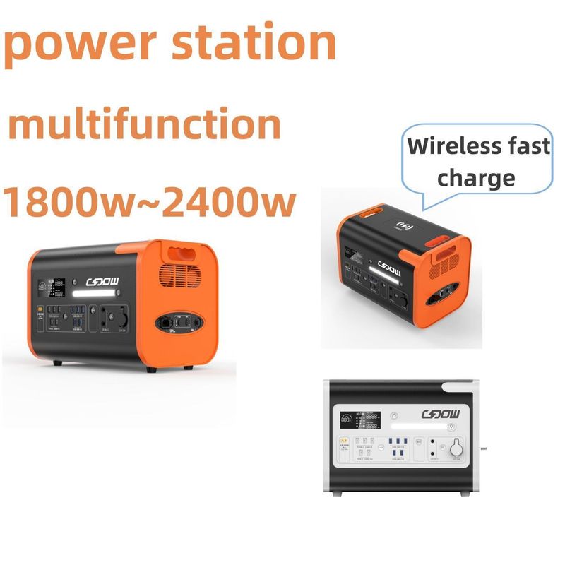 2200W 太陽光発電機 リチャージ可能な LiFePO4 発電所