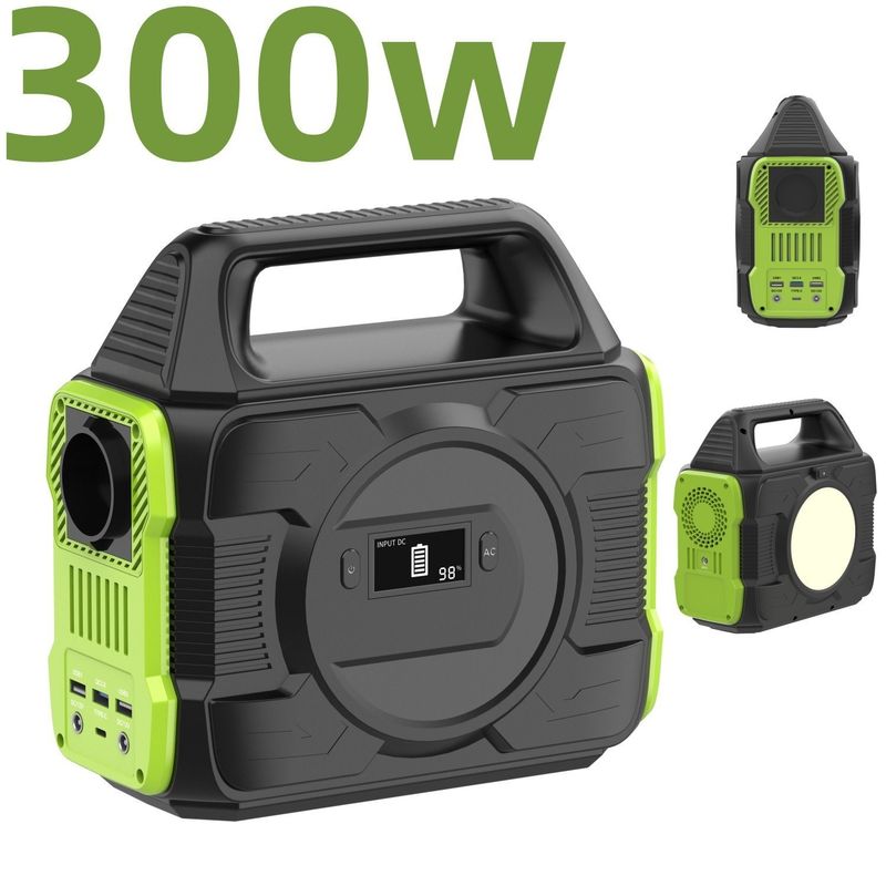 Un 屋外キャンプ 200W/300W/600W 携帯太陽光発電所発電機