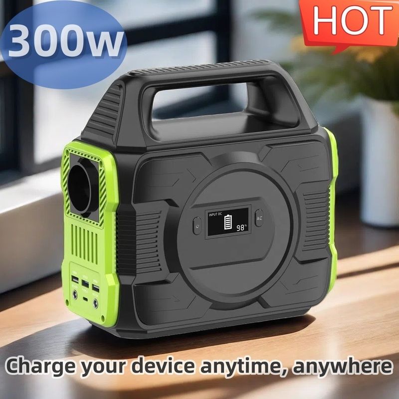 バッテリー取り外す可能 300W 携帯電源ステーション ドローン ラップトップ 携帯電話