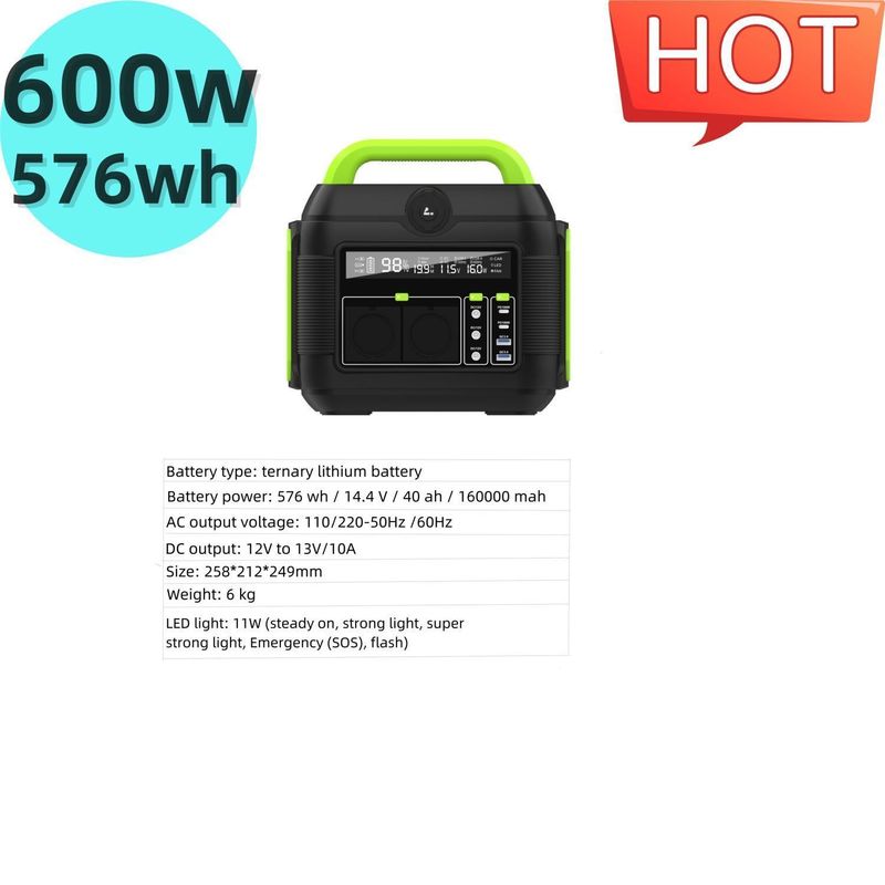 カスタマイズできる色 S6 600W 屋外活動用の静かな携帯太陽光発電所