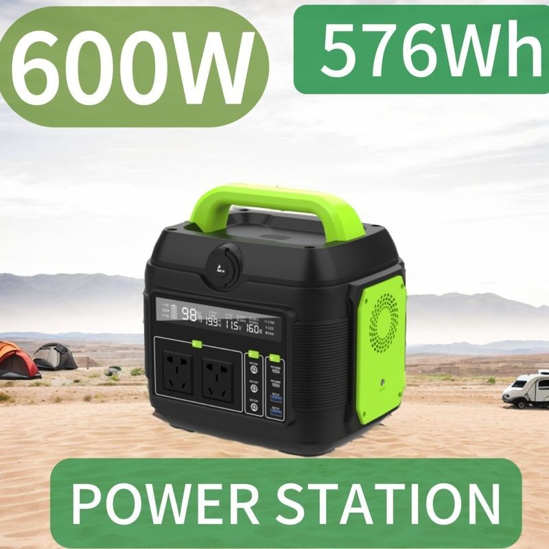 短回路保護 600W キャンピングカー緊急用太陽光発電機