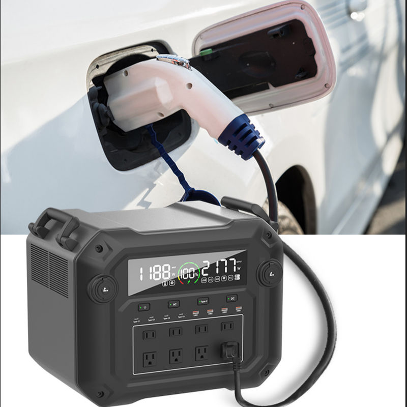 3600W 純正弦波 携帯電源 LiFePO4 太陽エネルギー貯蔵 BMS バッテリー供給