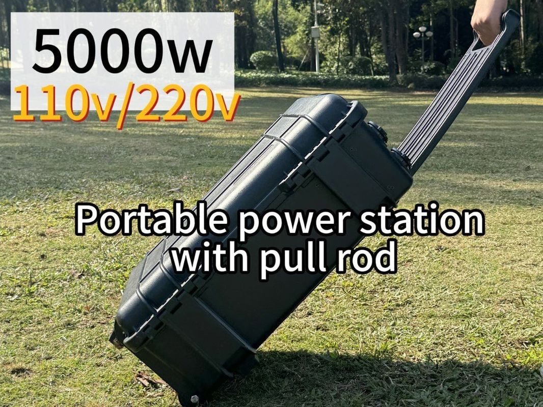 3000W 4000W 5000W ポータブルソーラー発電機 パワーバンク すべてのソケット 6-7h 充電時間
