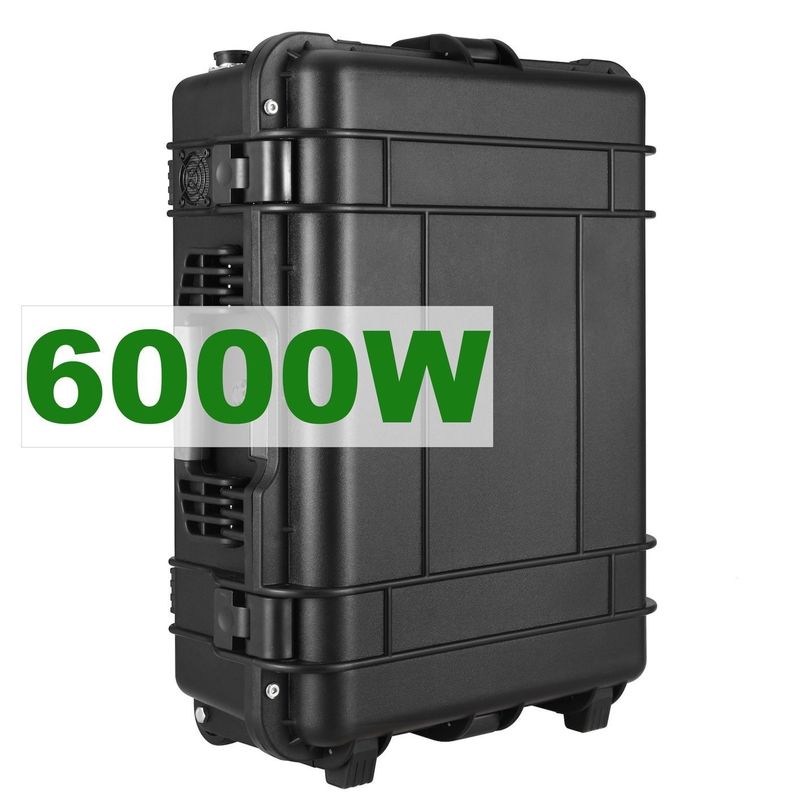 6000W 携帯型屋外電源バンク ST-60 屋外用太陽光発電所