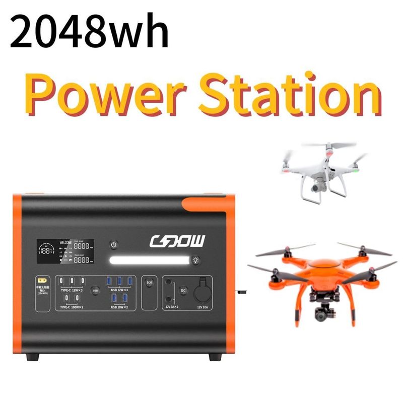 1500W リチウム鉄リン酸電池 メイン用太陽光発電所と800W 太陽光充電