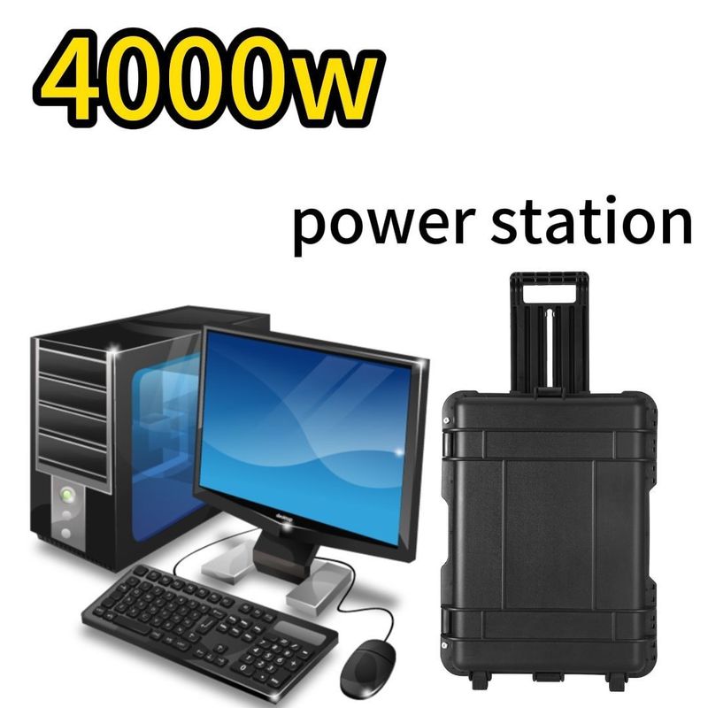 3840wh モバイル充電バンク LT-40 4kw LiFePO4 バッテリー EV 自動車 モバイル発電所