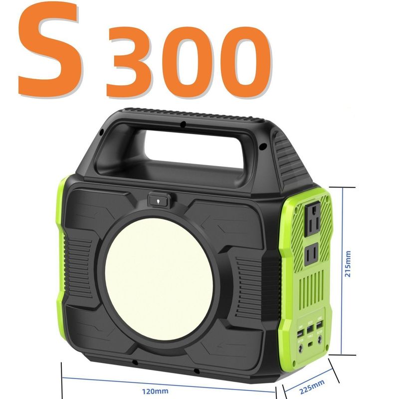 300W ミニポータブル電源 強力で緊急電源バックアップのためにカスタマイズできます
