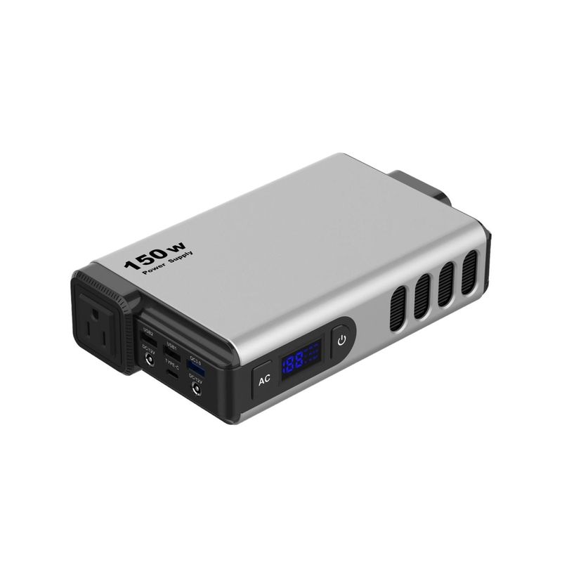 S150X-100 携帯電源 150W 家庭用 屋外 緊急バックアップ 110V 220V AC出力