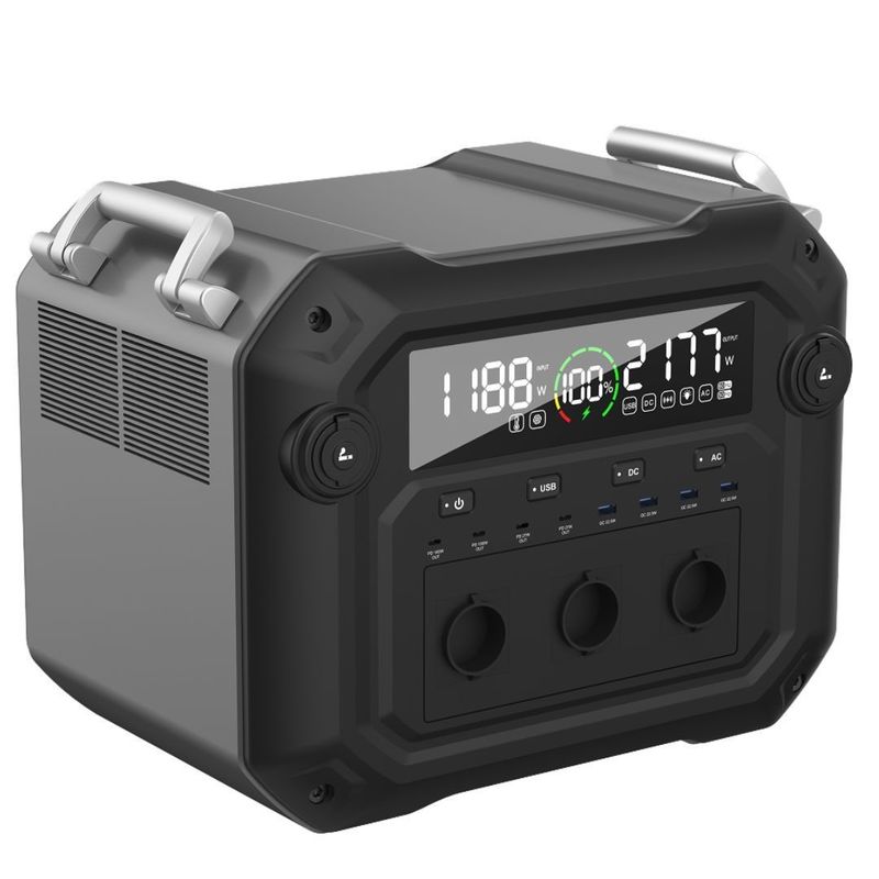 1200W 充電 2500W 家庭用携帯発電所用 高功率太陽光発電機