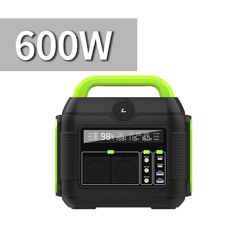 次のグリーンエネルギー 600W キャンピングや旅行のための携帯太陽電池 取れる電池 取れない