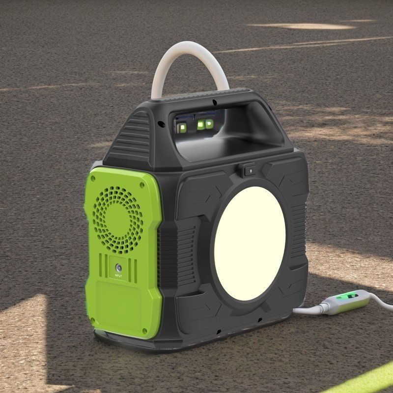 110V 220V ACソケット付き,カスタマイズ可能な屋外200W 300W電源 非常用電源