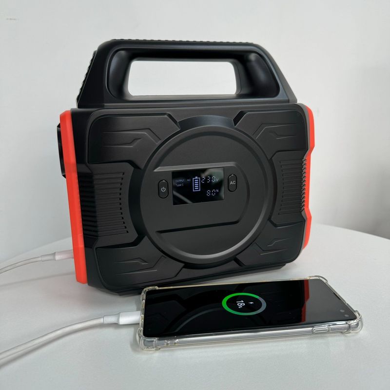 300W 高電力 屋外キャンプ 緊急 リチウム電池 288wh 携帯電源