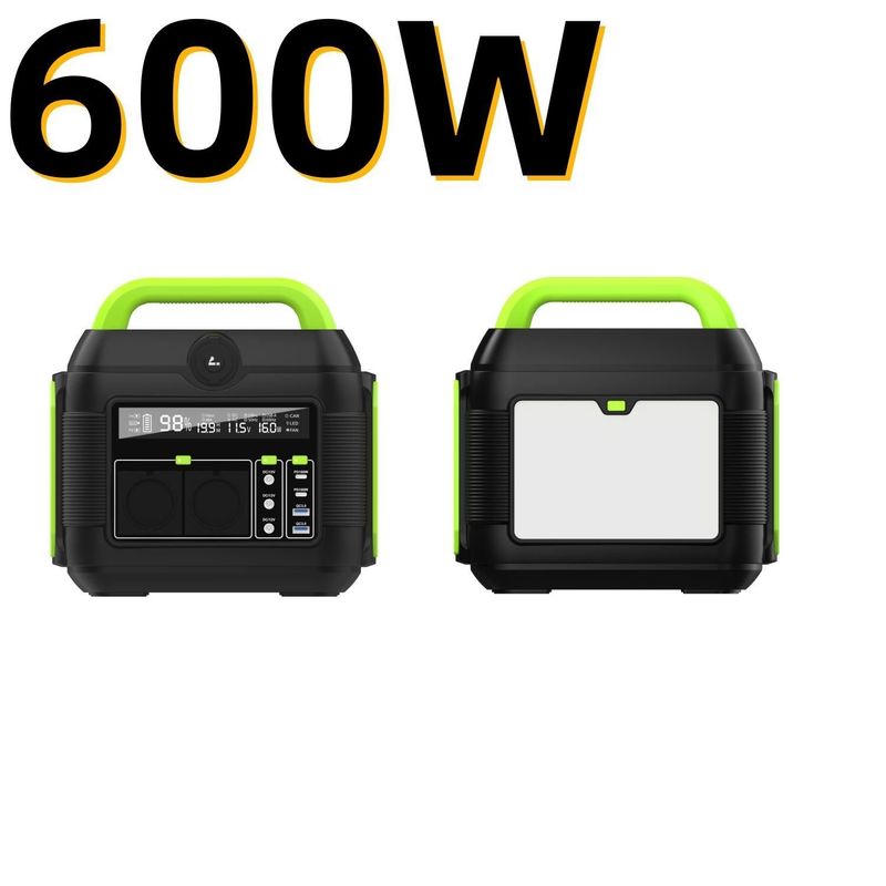 600W トルナーリチウム電池発電所 屋外キャンプと家族のための最高の選択