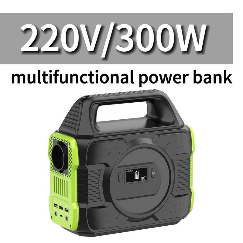 リサイクル可能 110V 220V 300W 携帯電源 ソーラー発電機 電源 電力バンク
