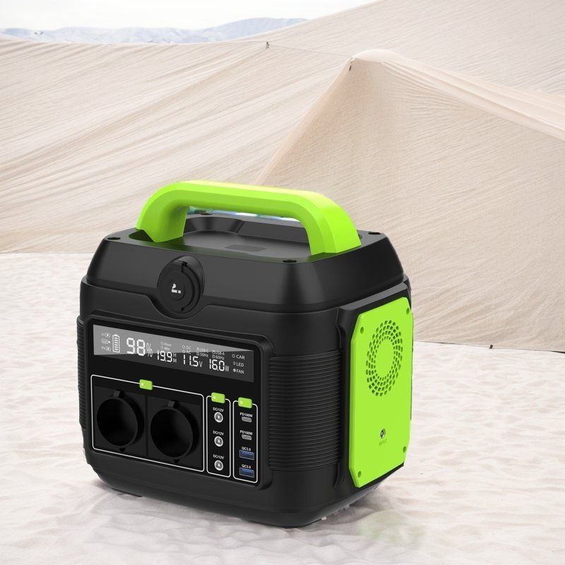 カスタマイズ可能な色 600W 家庭用緊急用携帯型エネルギー貯蔵電源