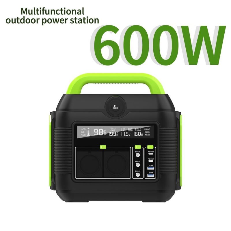 カスタマイズ可能な色 600W 緊急用電源バックアップソリューションのための携帯型エネルギー貯蔵庫
