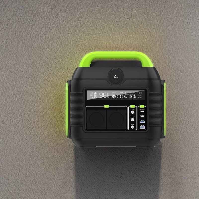 600W 多機能太陽光パネル 携帯太陽光発電所用 AC 急速充電 3.0
