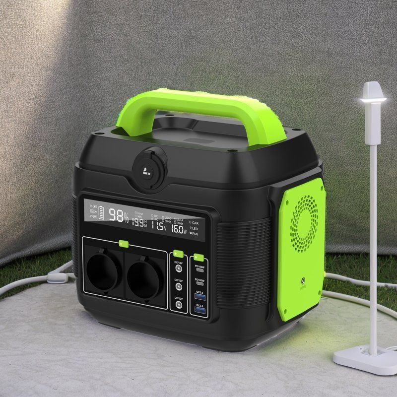 LiFePO4 バッテリー DC AC 携帯太陽光発電所